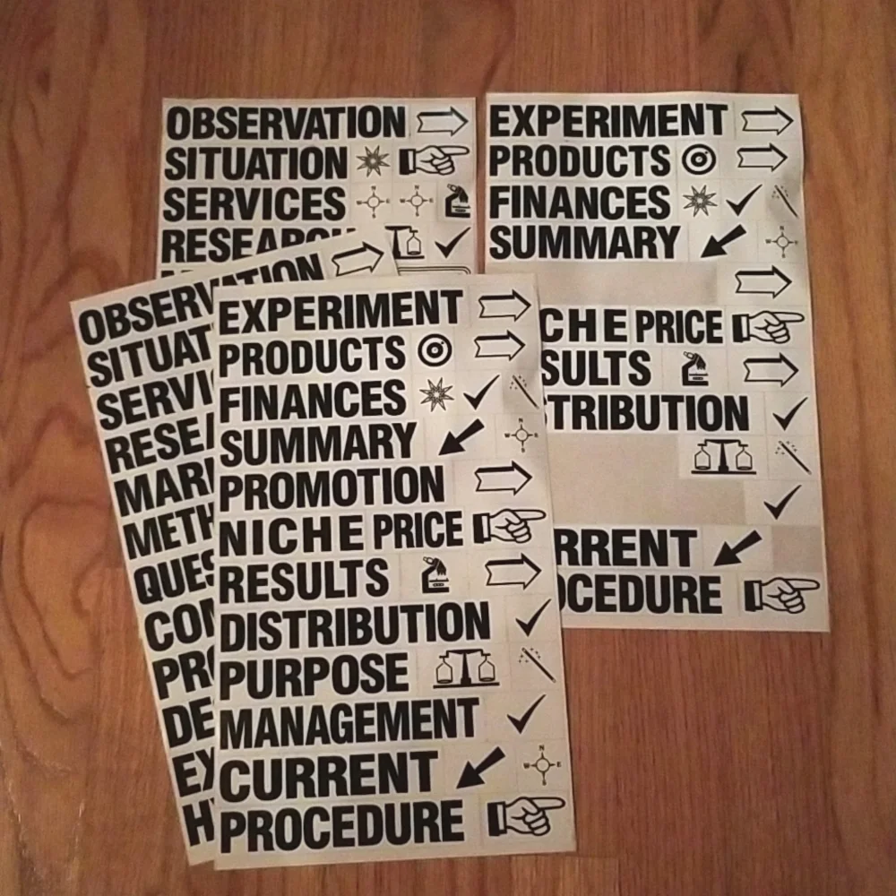 Office Department Stickers